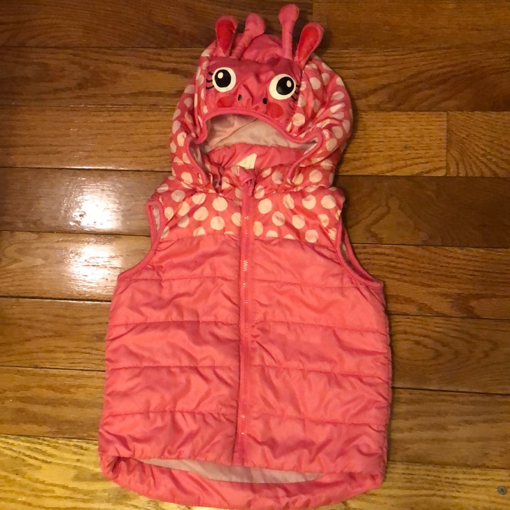 HM toddler vest in pink